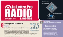 Téléchargez le N°1 de La Lettre pro de la Radio en cliquant sur le fichier ci-contre Téléchargez le N°1 de La Lettre pro de la Radio en cliquant sur le fichier ci-contre