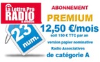 Nouveaux tarifs d'abonnement pour La Lettre Pro de la Radio et des Médias