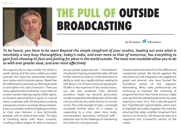 The pull of outside broadcasting