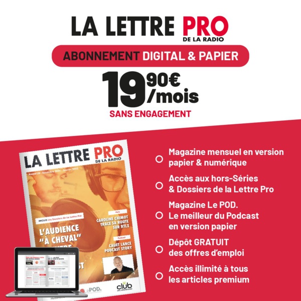 Des nouveaux visuels pour La Lettre Pro de la Radio Des nouveaux visuels pour La Lettre Pro de la Radio