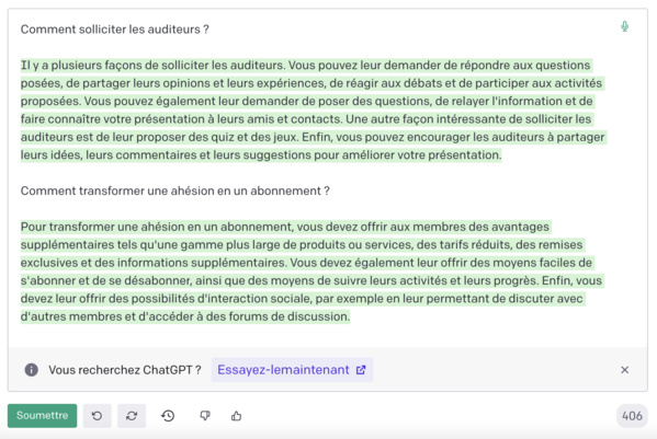 Comment solliciter les auditeurs Comment solliciter les auditeurs