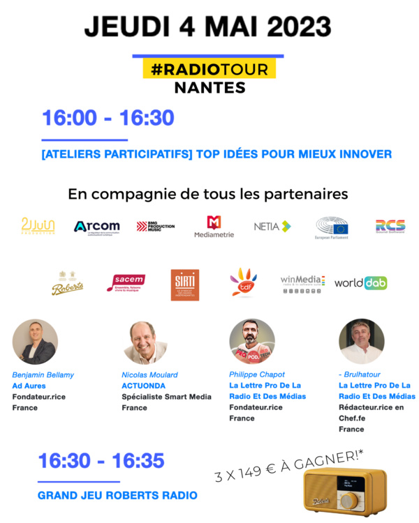 RadioTour : voici ce qui vous attend à Nantes RadioTour : voici ce qui vous attend à Nantes