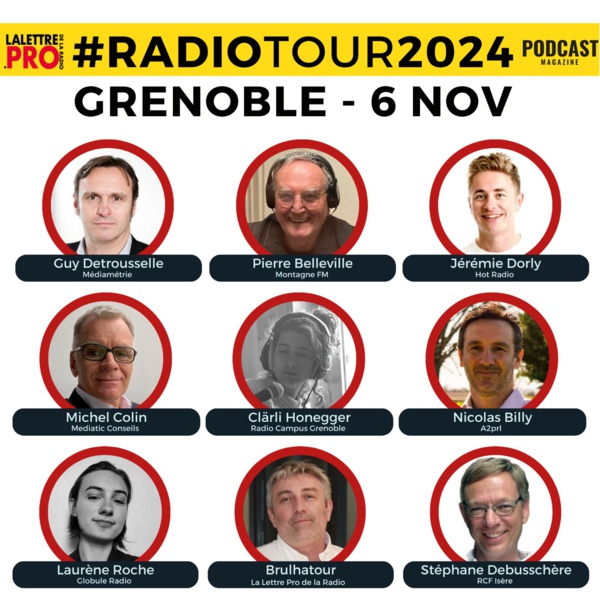 RadioTour à Grenoble : voici le programme ! RadioTour à Grenoble : voici le programme !