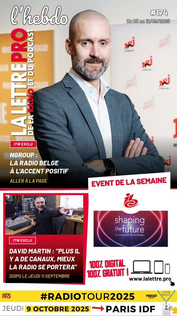 Nouvelle périodicité et nouvelle version pour La Lettre Pro de la Radio Nouvelle périodicité et nouvelle version pour La Lettre Pro de la Radio