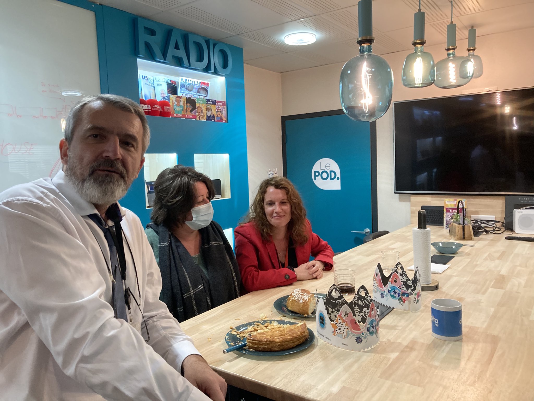 Au bureau à Brive, c’est l’heure de la galette des Rois !