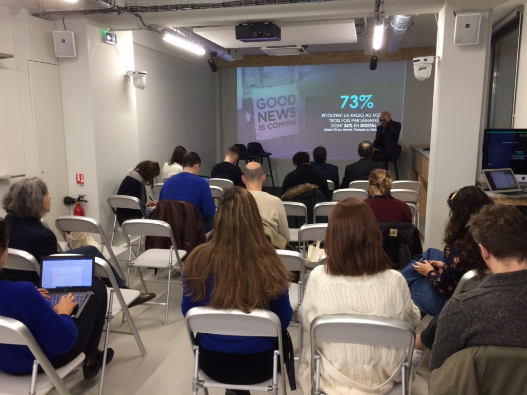 J-1 #SalonRadio présente ce matin l’étude @InstitutCSA "Les Français et la radio" avec @LagarderePNews et @RCS_Works à @letankmedia J-1 #SalonRadio présente ce matin l’étude @InstitutCSA "Les Français et la radio" avec @LagarderePNews et @RCS_Works à @letankmedia