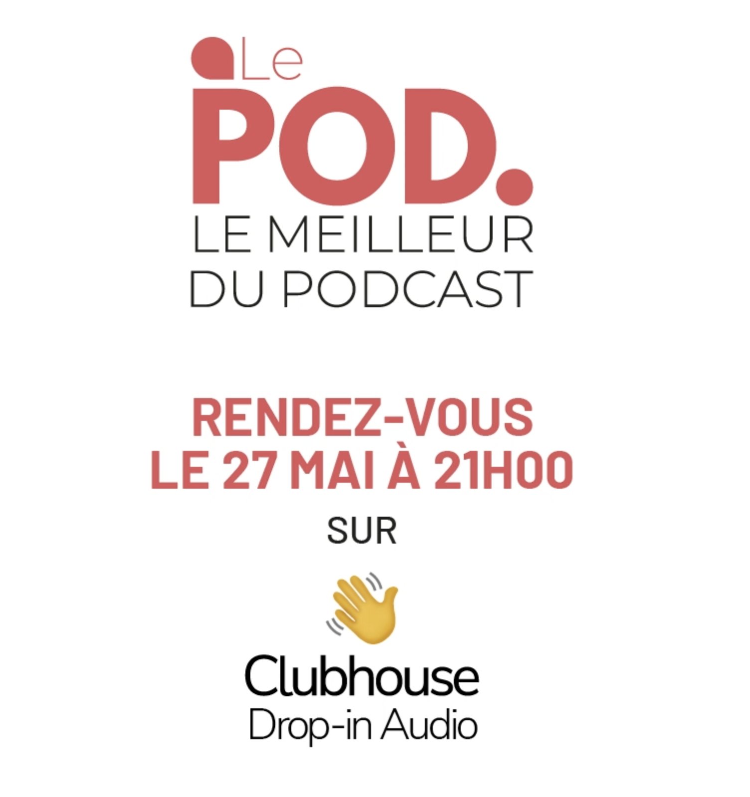 La "grosse Room" ce jeudi soir à 21h sur ClubHouse La "grosse Room" ce jeudi soir à 21h sur ClubHouse