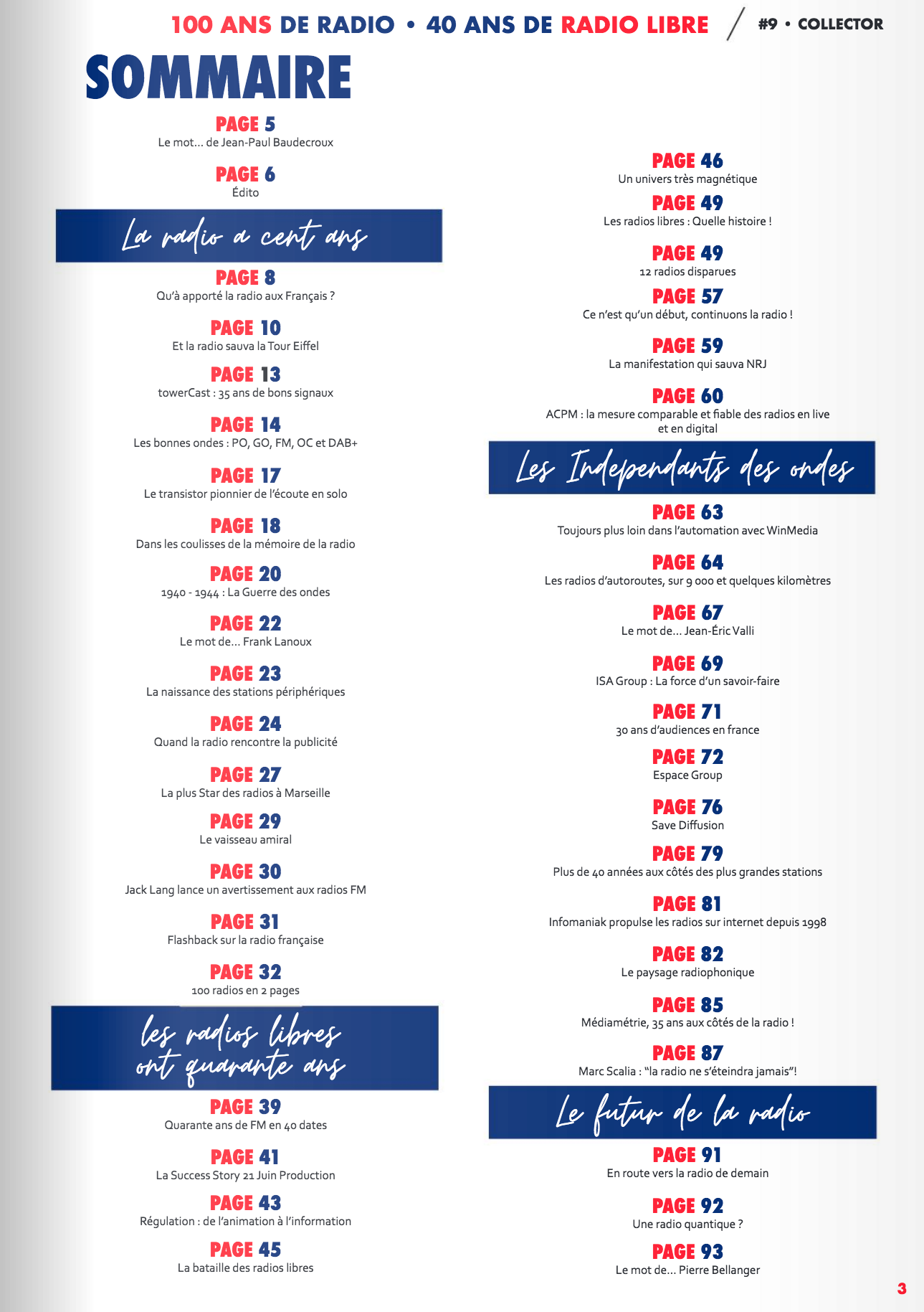 Notre Collector sur les 100 ans de la radio Notre Collector sur les 100 ans de la radio