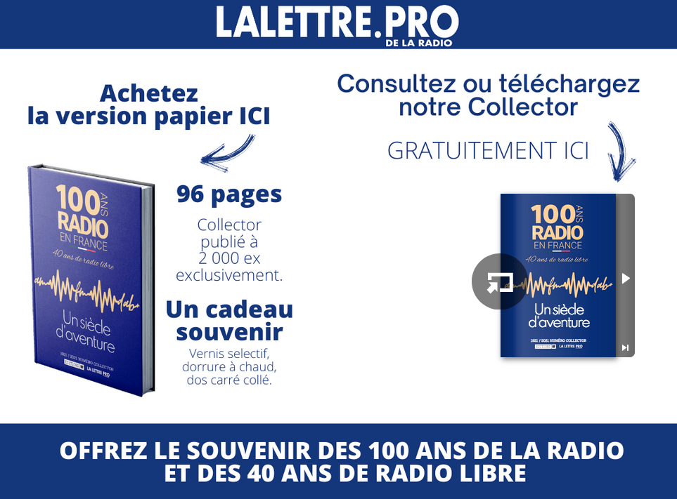 Cliquez sur l'image pour télécharger gratuitement le Collector des 100 ans de la radio française