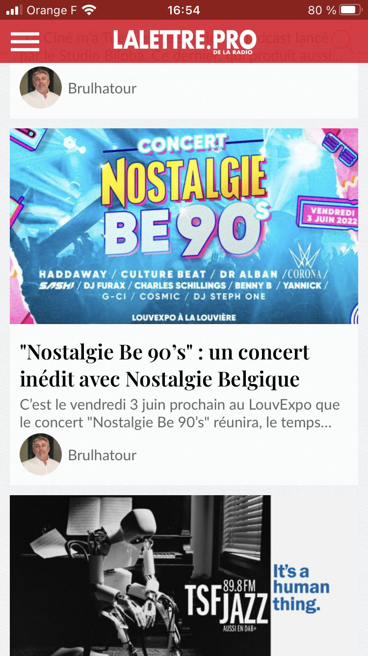 Éditions HF : voici l'application gratuite de La Lettre Pro de la Radio Éditions HF : voici l'application gratuite de La Lettre Pro de la Radio