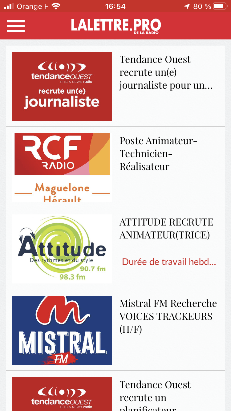 Éditions HF : voici l'application gratuite de La Lettre Pro de la Radio Éditions HF : voici l'application gratuite de La Lettre Pro de la Radio