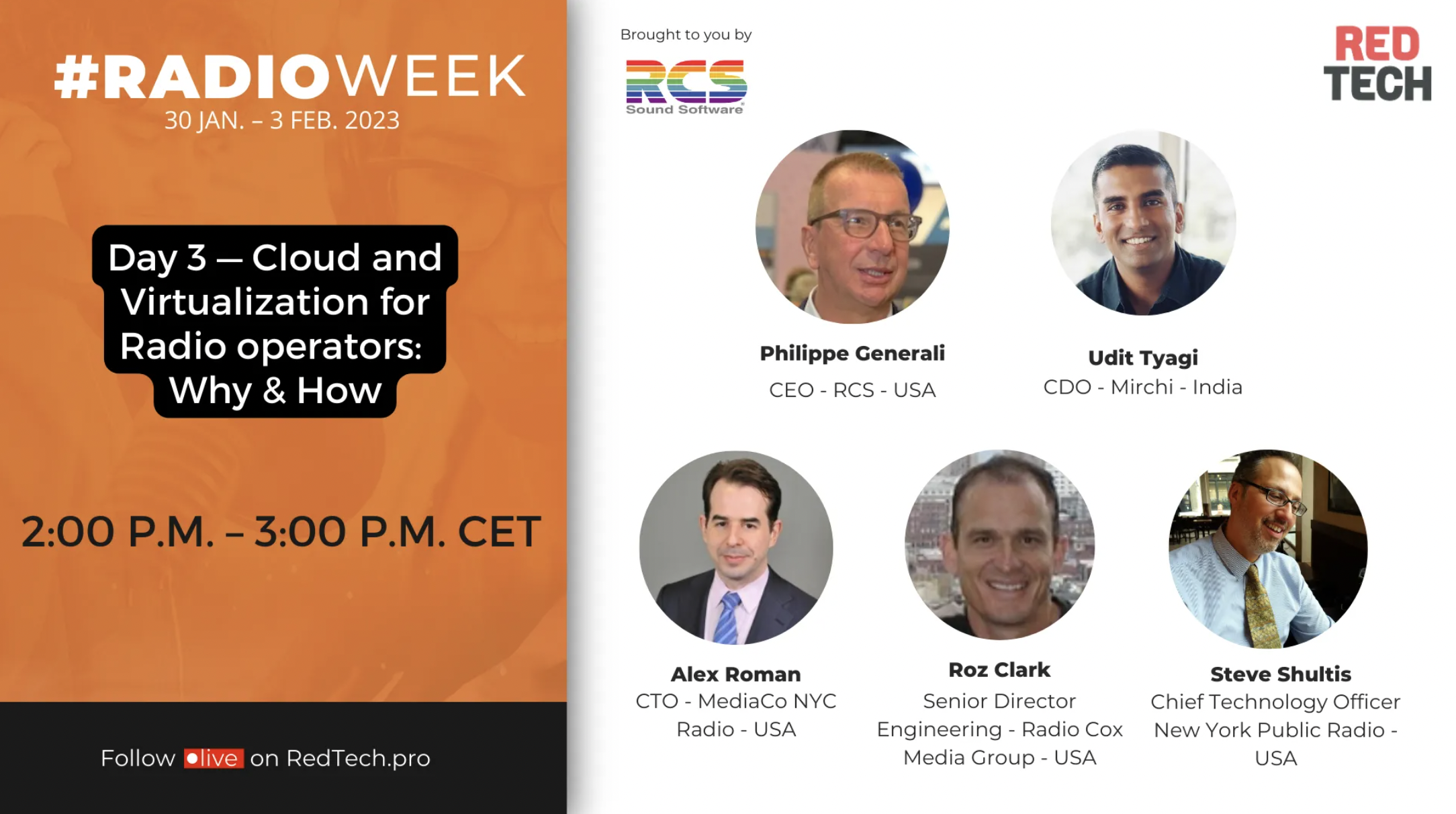 La Radio&Podcast Week, c'est aussi en anglais La Radio&Podcast Week, c'est aussi en anglais