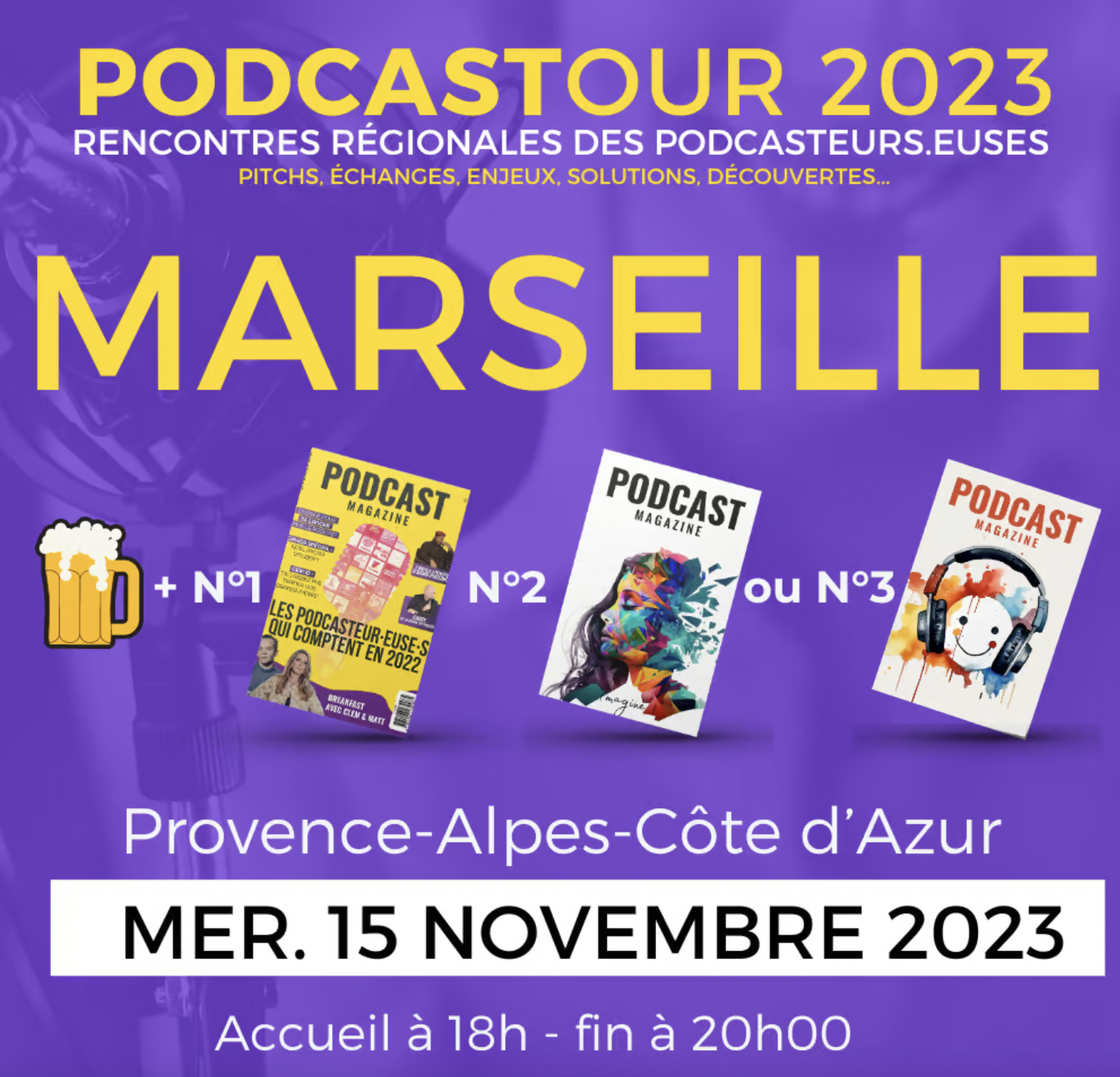 Jour J moins 3 avant le RadioTour à Marseille Jour J moins 3 avant le RadioTour à Marseille