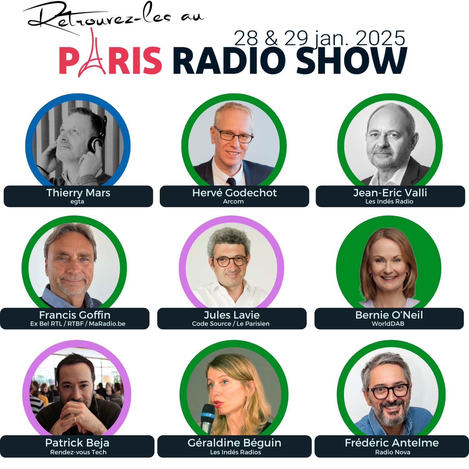 Paris Radio Show 2025 : ils confirment leur présence Paris Radio Show 2025 : ils confirment leur présence
