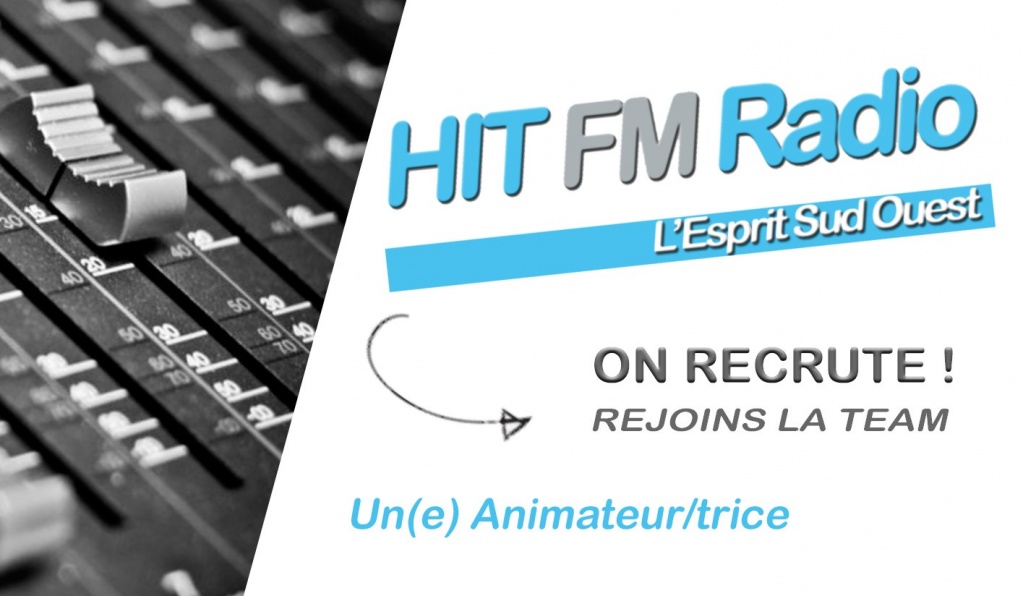 Hit FM Radio recrute un(e) animateur(trice)