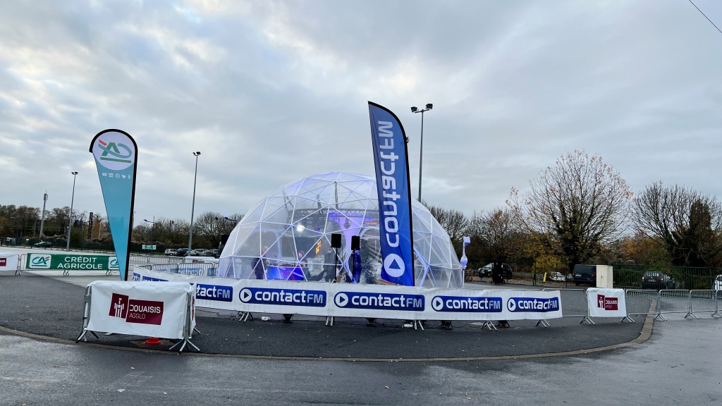 Dôme événementiel de 9,1m (65 m²)