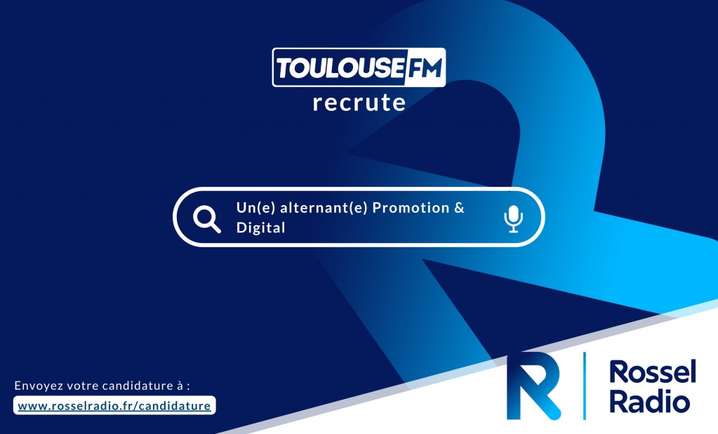 Toulouse FM recrute un(e) alternant(e) Promotion & Digital
