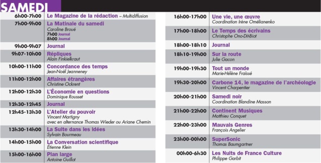 Rentrée : France Culture, nouvelle génération Rentrée : France Culture, nouvelle génération