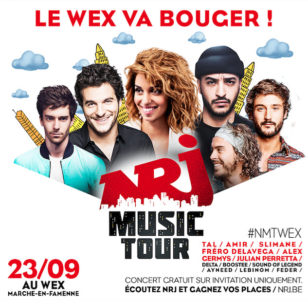 Le "NRJ Music Tour" en Belgique