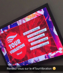Le Tour Vibration 2016 : 44 artistes et une tournée de 5 concerts Le Tour Vibration 2016 : 44 artistes et une tournée de 5 concerts