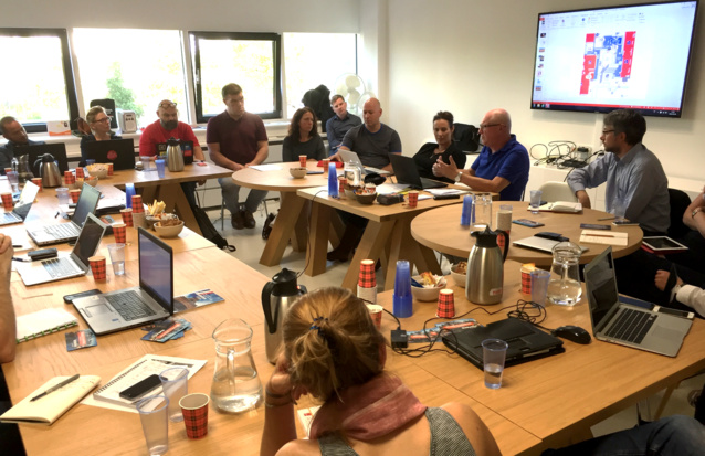 Le comité des programmes des Radiodays Europe, hier matin à Amsterdam © Philippe Chapot Le comité des programmes des Radiodays Europe, hier matin à Amsterdam © Philippe Chapot