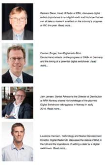 Extinction de la FM en Norvège : le WorldDAB à l'IBC Extinction de la FM en Norvège : le WorldDAB à l'IBC