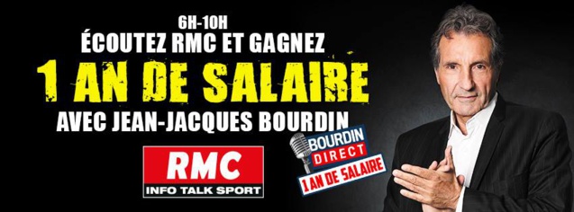 "Un an de salaire" (supplémentaire) à gagner sur RMC "Un an de salaire" (supplémentaire) à gagner sur RMC