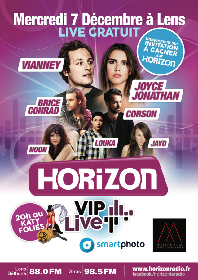Concert "Horizon VIP Live" à Lens Concert "Horizon VIP Live" à Lens