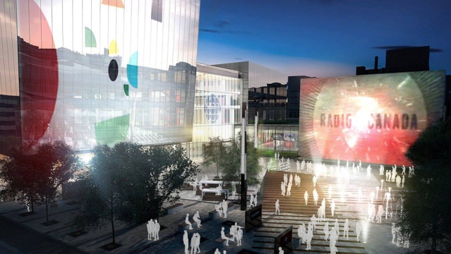 Voici la future Maison de Radio-Canada à Montréal Voici la future Maison de Radio-Canada à Montréal