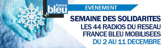 Semaine des solidarités sur France Bleu Semaine des solidarités sur France Bleu