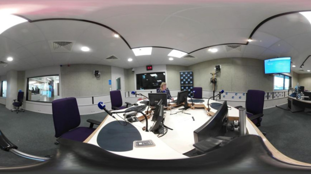 Superbe visite en 360° des studios de France Bleu Normandie © Véronique Houdan - Radio France Superbe visite en 360° des studios de France Bleu Normandie © Véronique Houdan - Radio France