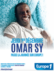 Omar Sy passe la journée à Europe 1