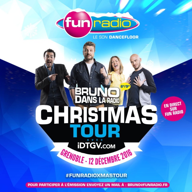 Fun Radio organise son "Christmas Tour"