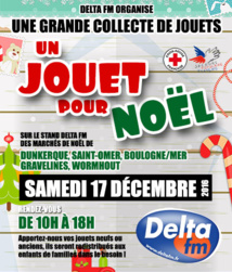 Delta FM organise une collecte de jouets de Noël Delta FM organise une collecte de jouets de Noël