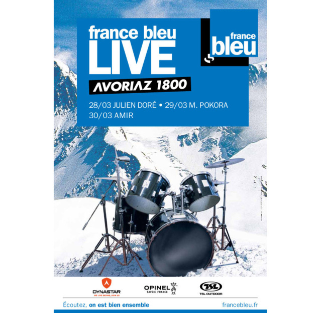 Premier festival "France Bleu Live" à Avoriaz 