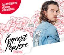 Chérie FM : un concert "Pop Love" avec Julien Doré Chérie FM : un concert "Pop Love" avec Julien Doré