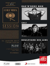 Une "Columbia Session" avec RTL2 Une "Columbia Session" avec RTL2