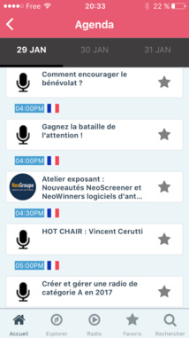 Une nouvelle application pour le Salon de la Radio Une nouvelle application pour le Salon de la Radio