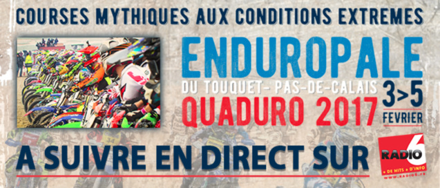 Radio 6 en direct de l’Enduropale du Touquet Radio 6 en direct de l’Enduropale du Touquet