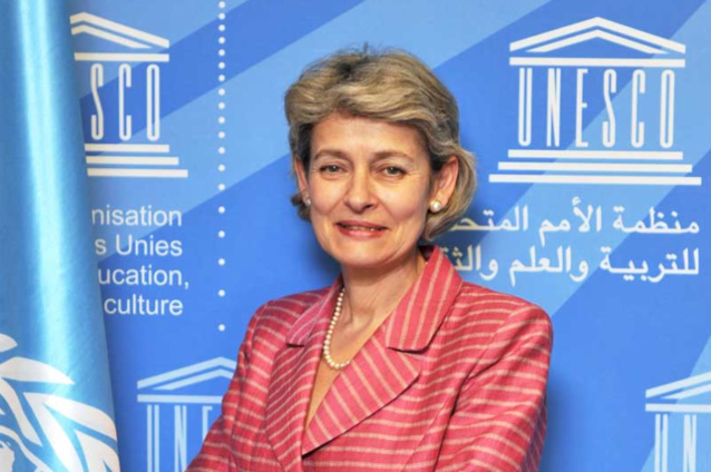 Irina Bokova, directrice générale Organisation des Nations Unies pour l’éducation, la science et la culture