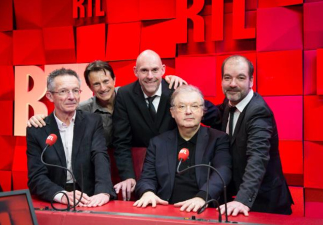 L'équipe de RTL prête à suivre la prochaine cérémonie des César © Romain Boé - Sipa Press