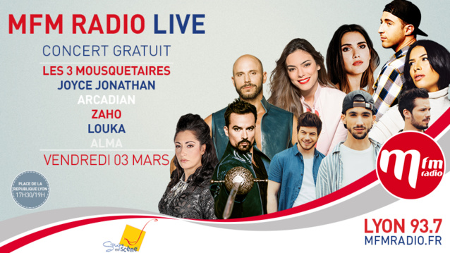 Le MFM Radio Live arrive à Lyon Le MFM Radio Live arrive à Lyon