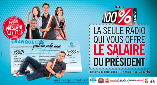 100% offre le salaire du Président de la République 100% offre le salaire du Président de la République