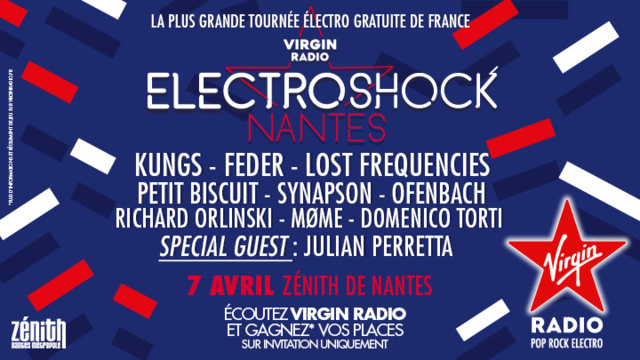 Nouvel "ElectroShock" proposé par Virgin Radio Nouvel "ElectroShock" proposé par Virgin Radio