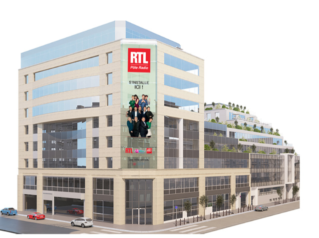 Première étape de l’emménagement du pôle RTL Première étape de l’emménagement du pôle RTL
