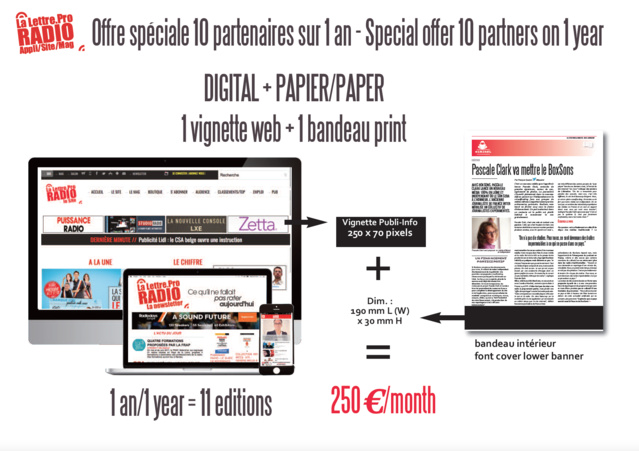 Affichez votre marque sur LaLettre.Pro Affichez votre marque sur LaLettre.Pro