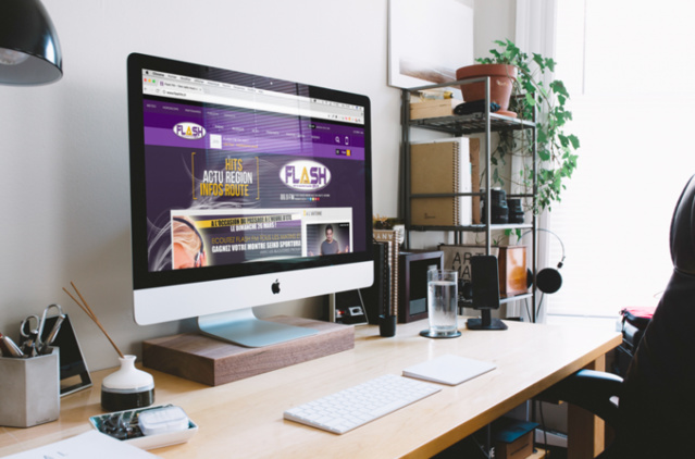 Labmédia réalise le site web de Flash FM Labmédia réalise le site web de Flash FM