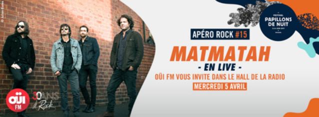 Un "Apéro Rock" dans le hall de Oüi FM Un "Apéro Rock" dans le hall de Oüi FM