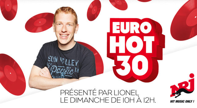 L’Euro Hot 30 est de retour sur NRJ Belgique L’Euro Hot 30 est de retour sur NRJ Belgique