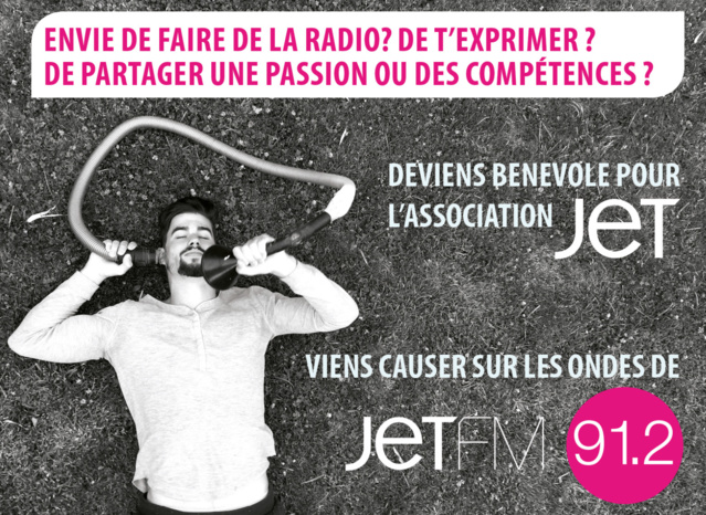 Jet FM recherche des bénévoles Jet FM recherche des bénévoles